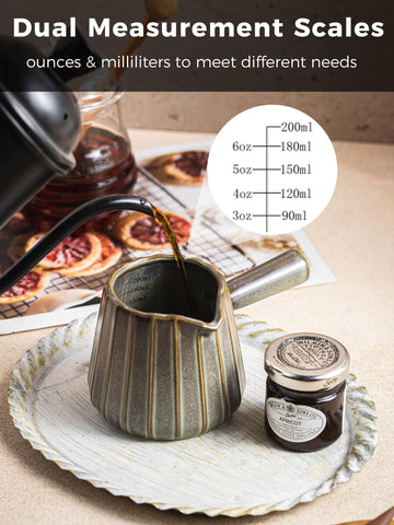 YHOJOY espresso cup featuring an ergonomic, secure grip.