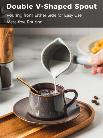 YHOJOY espresso cup is microwave-safe for quick beverage warming