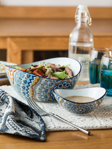 YHOSSEUN large 45 oz bowl for chips or salads.