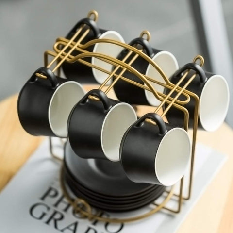 YHOSSEUN spoons included for a complete espresso service.