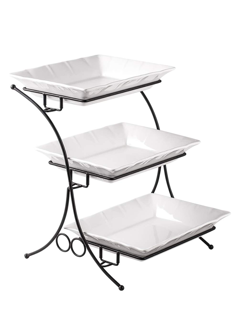 YHOSSEUN 3-tier serving stand showcasing an elegant party display and easy serving