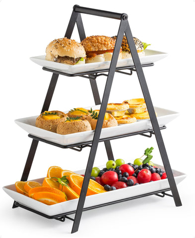 YHOSSEUN 3-tier serving tray stand for elegant party displays