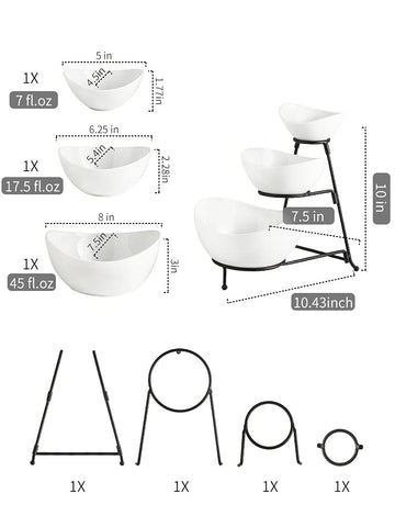 YHOSSEUN collapsible metal rack supports a sturdy stand.
