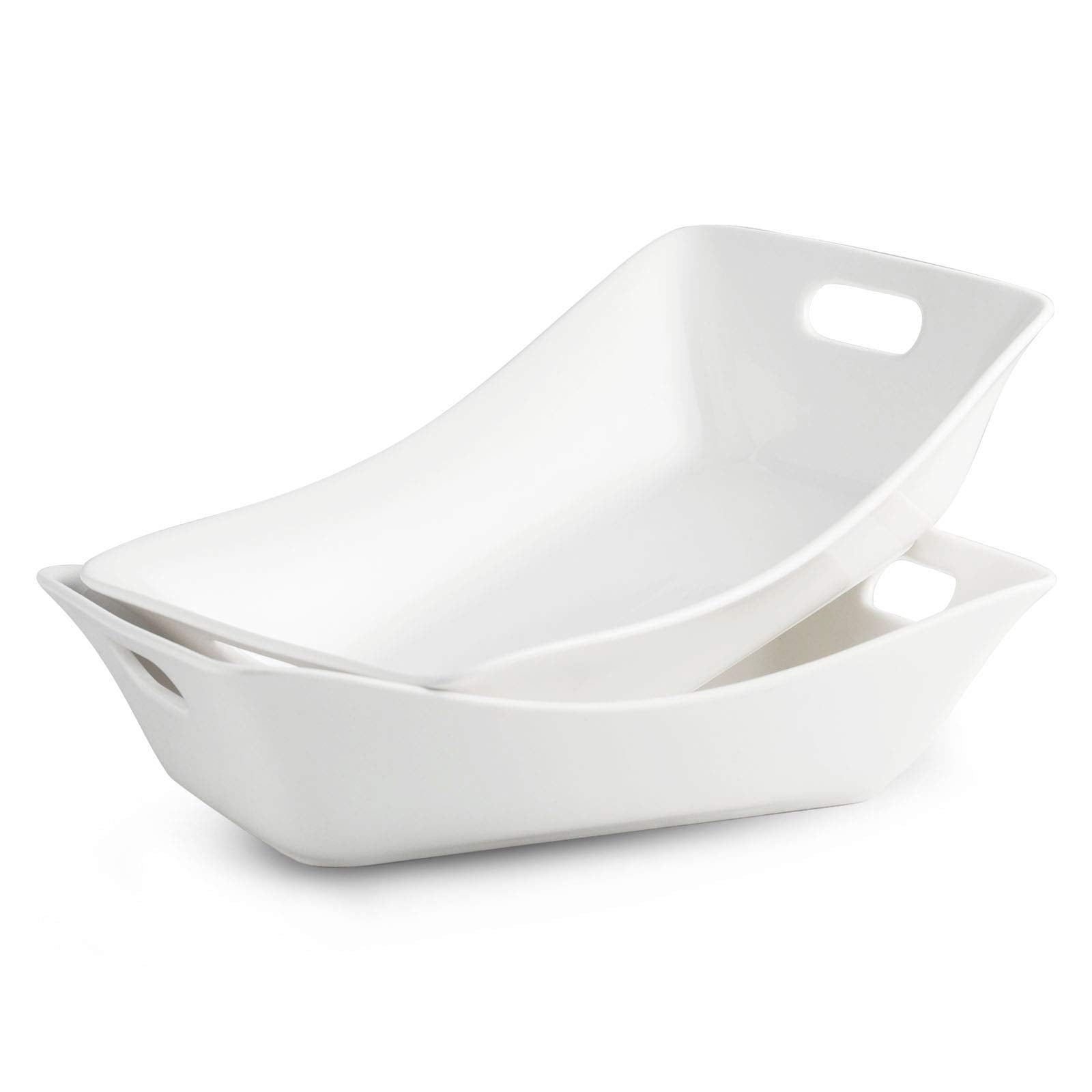 YHOSSEUN large serving bowls with handles for easy transport and presentation.