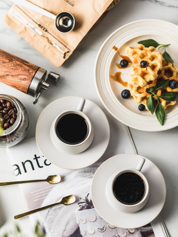 Microwave and dishwasher safe YHOSSEUN espresso cups for everyday use