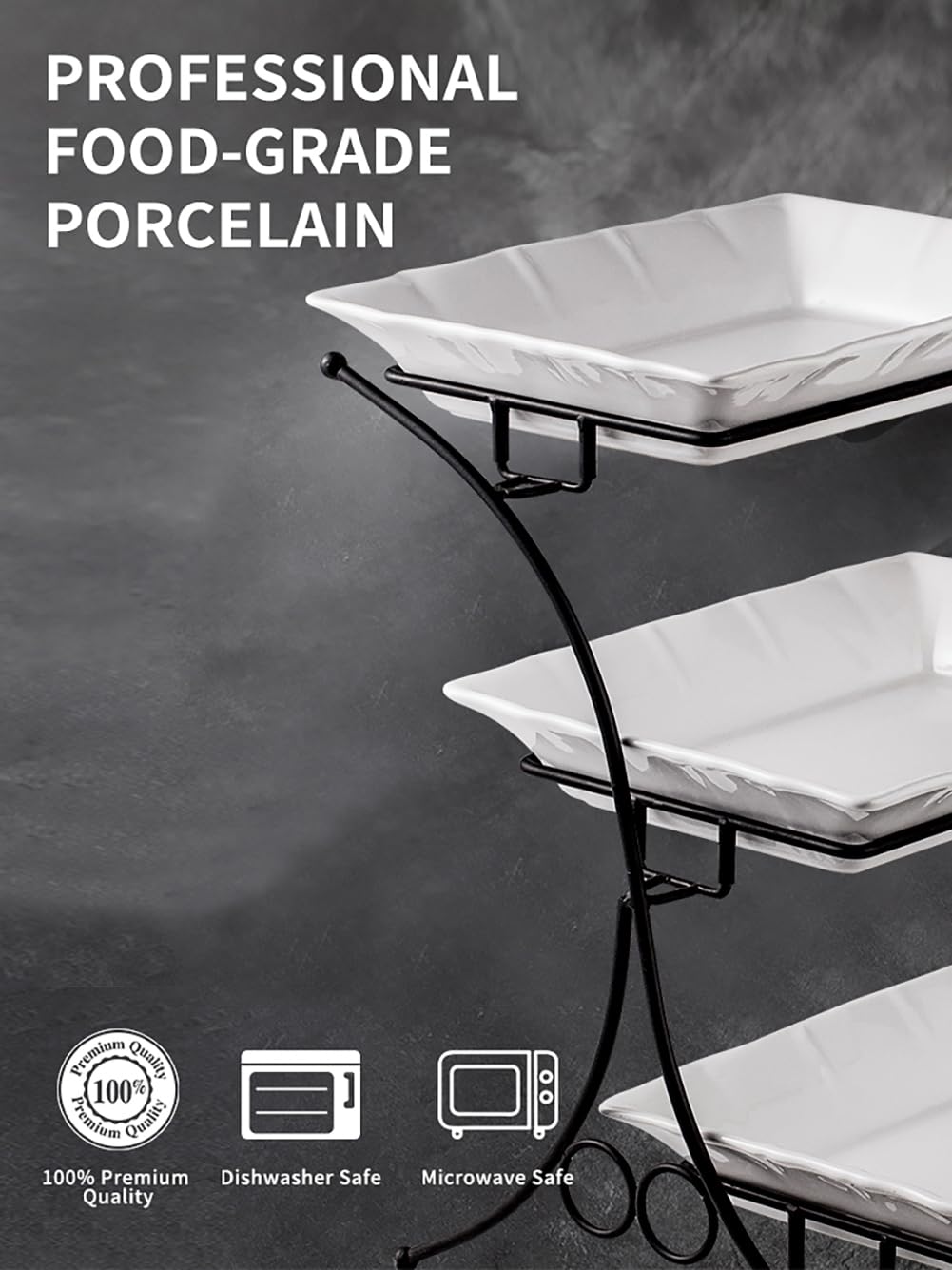 YHOSSEUN microwave and oven-safe porcelain for versatile heating and serving