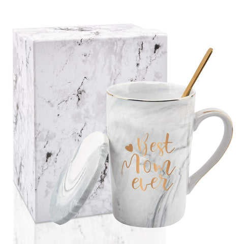 YHRJWN Best Mom Ever mug gray, ideal gift for Mother's Day and beyond