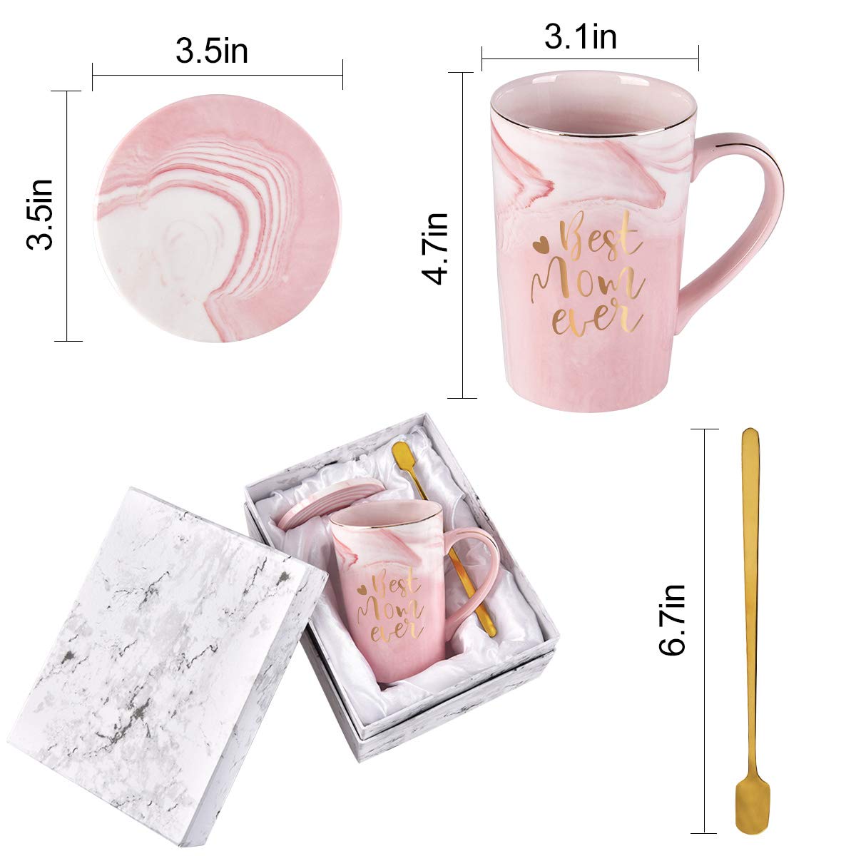 YHRJWN dishwasher-safe mug preserves color and design through washing.