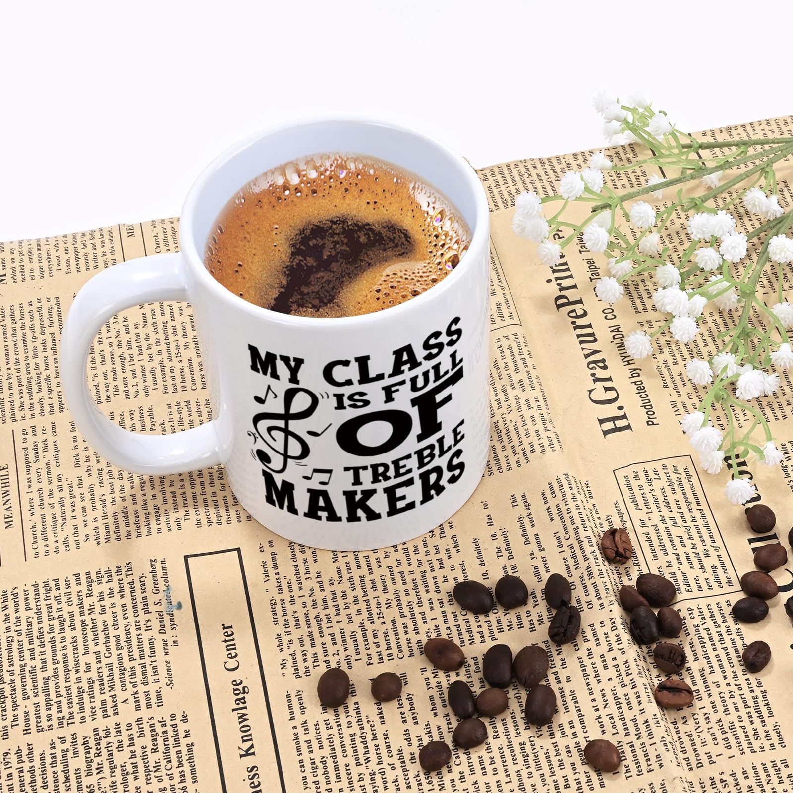 YHRJWN Treble Makers mug packaging, ready to gift