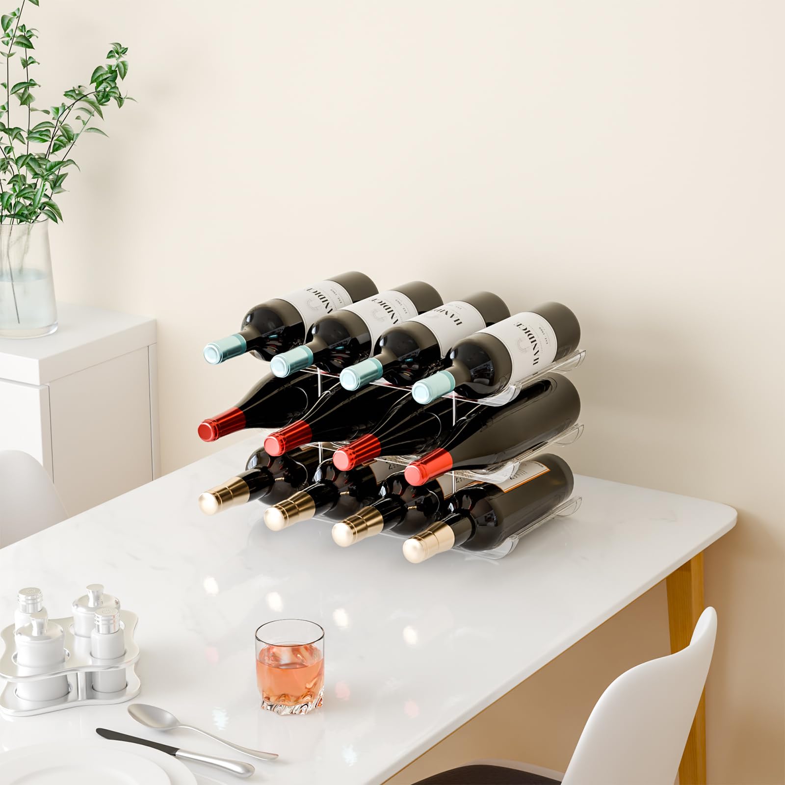 Yieach durable acrylic material ensures long-lasting countertop use.