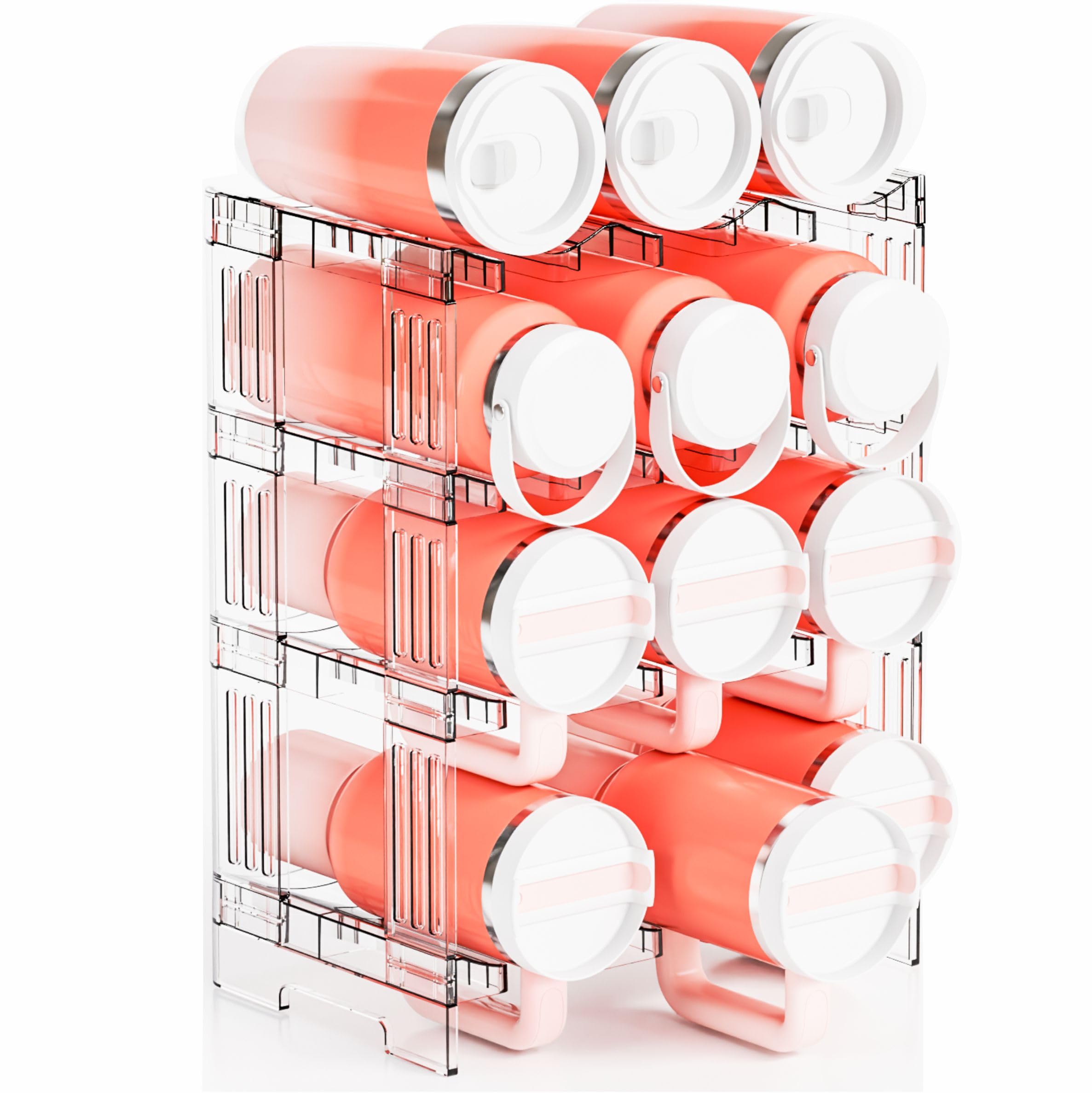 Yieach Cup Organizer ideal for versatile beverage storage in home