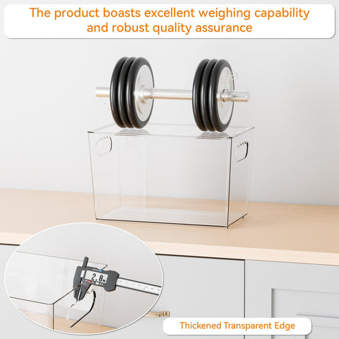 Yieach stackable kitchen bin design saves vertical space