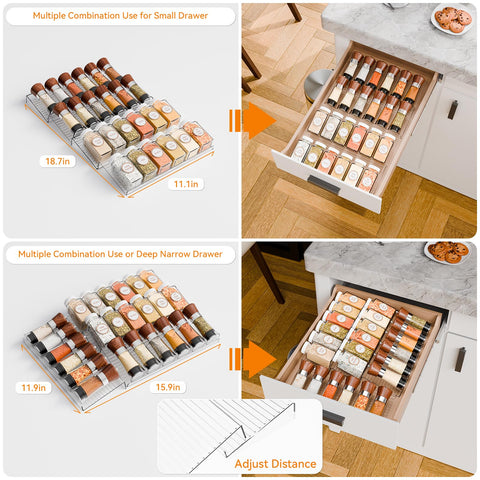 Yieach tool-free setup supports expandable storage without tools