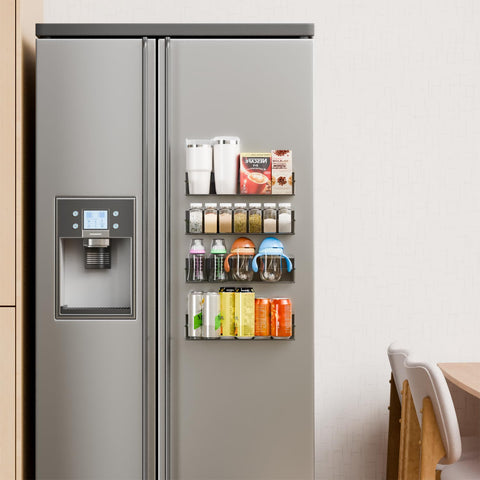 Yieach wide 11-5in spice rack provides easy access while cooking