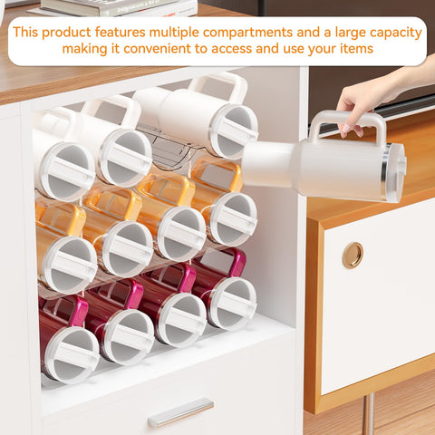 Yieach Yeti compatible bottle holder saves space and prevents tipping