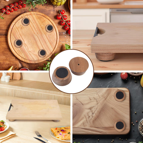 YiePhiot wooden legs resist moisture and temperature changes for longevity