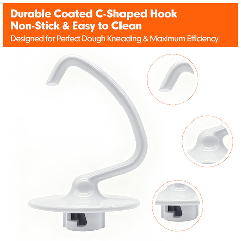 YIFOCUS c-shaped kneading design accelerates dough processing