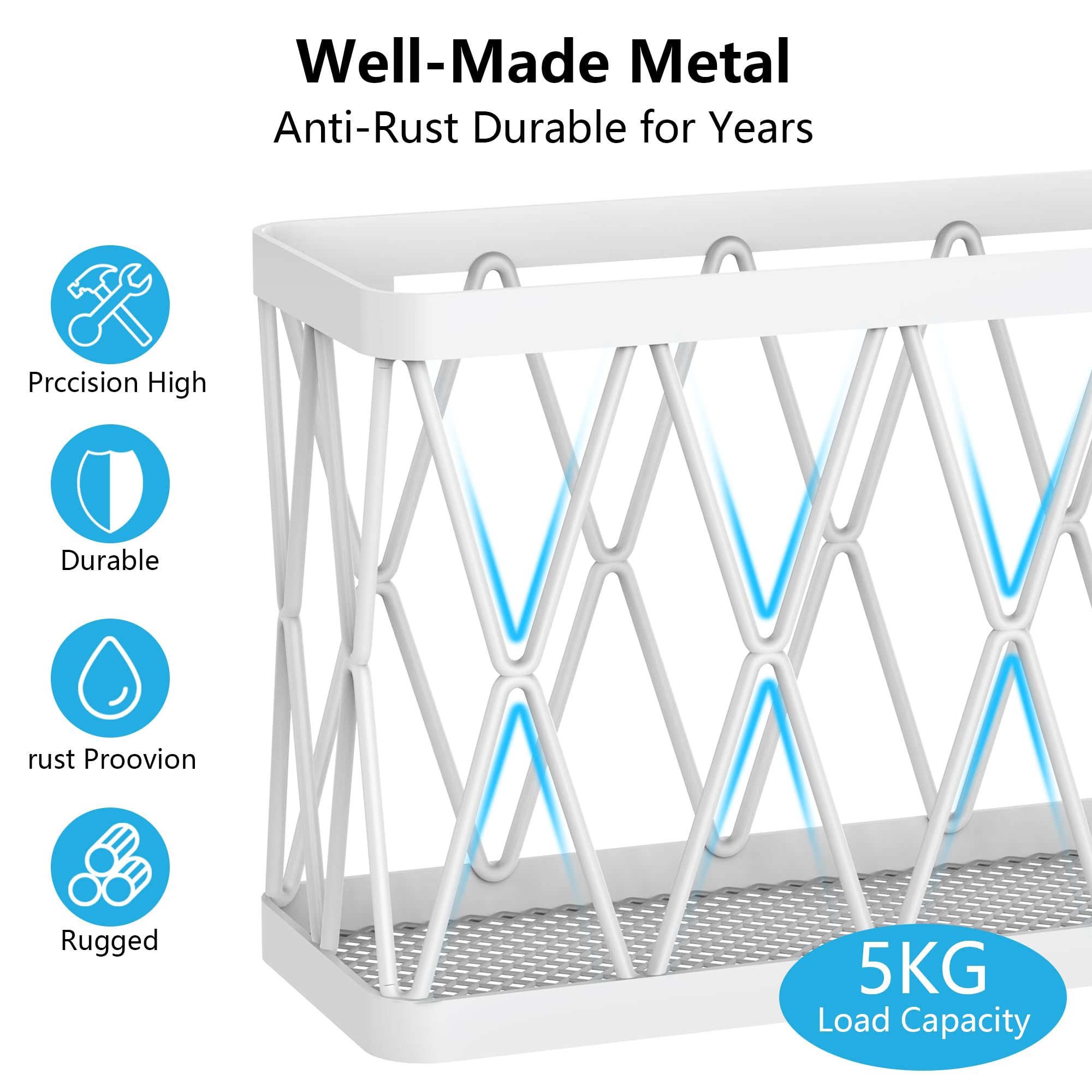YIGII durable metal construction resists rust for long-lasting use.