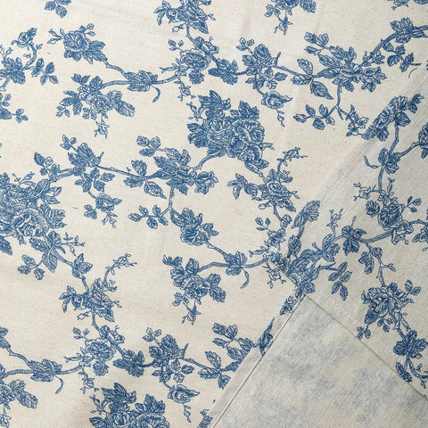 YiHomer Pastoral round tablecloth wrinkle-resistant fabric reduces creasing after washing.