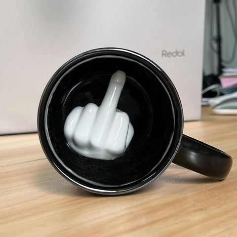 Have a Nice Day mug on a desk setup for daily coffee moments