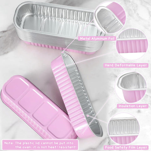 Yimerlen loaf pans with spoon for easy serving and portion control