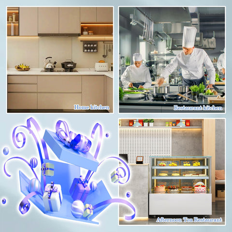 Yimerlen universal knife block finish is easy to clean and resistant to stains