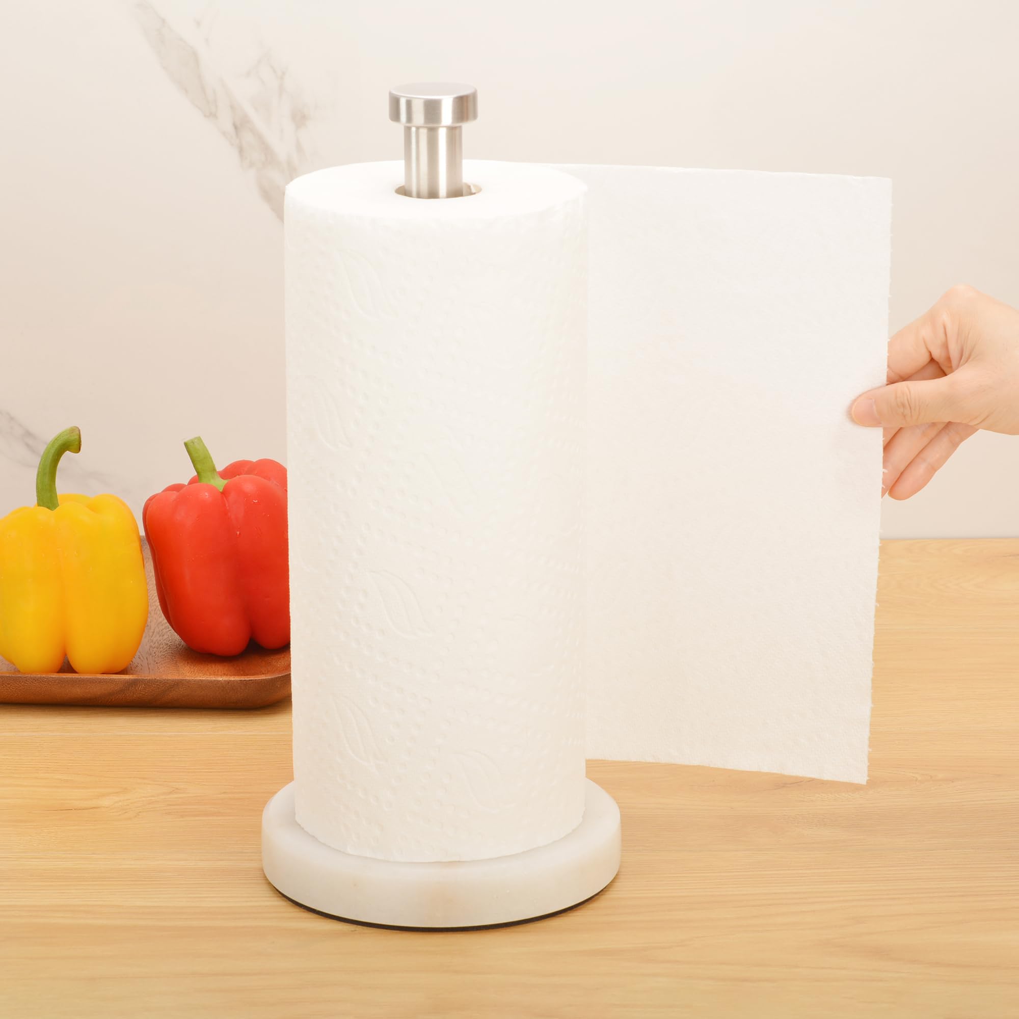 YIMIPHER holder in a bathroom setup for convenient access
