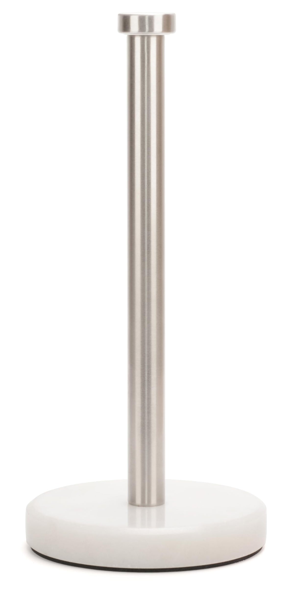 YIMIPHER paper towel holder with marble base for stable countertop use