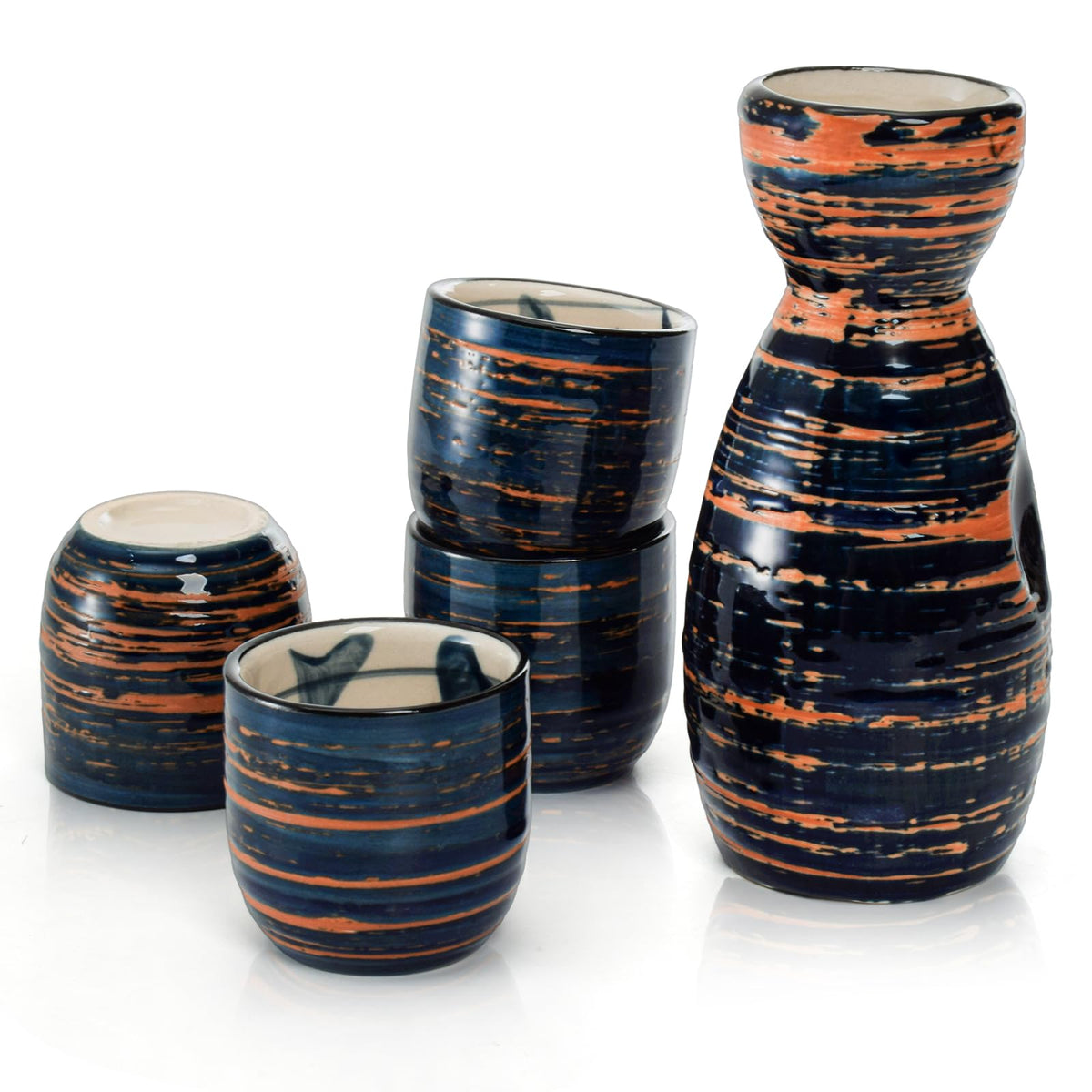 YIMITEE ceramic sake set carafe for elegant home service