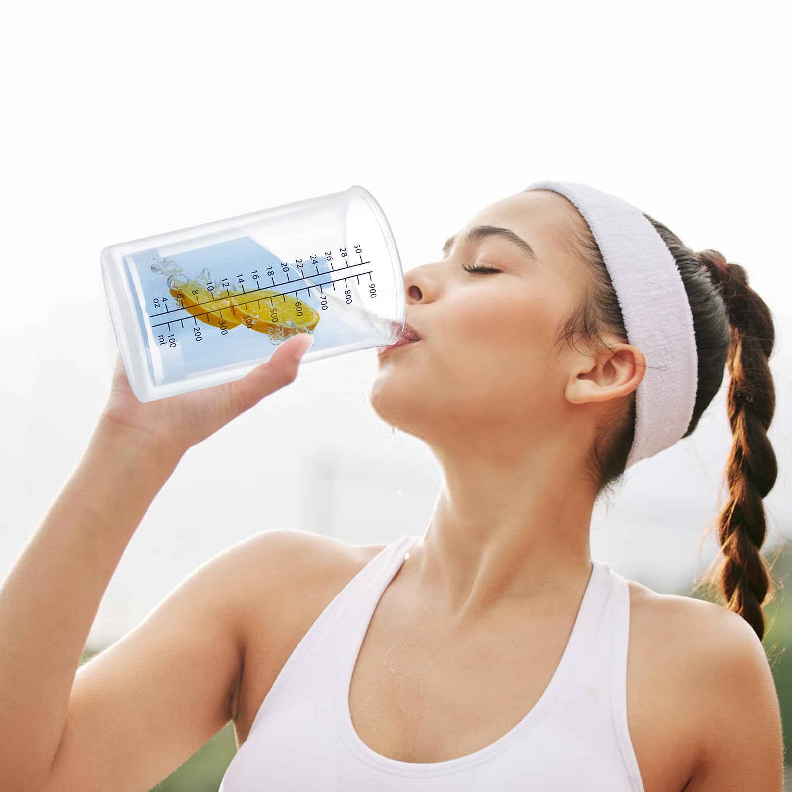 YIMITEE ergonomic large handle improves grip during daily hydration