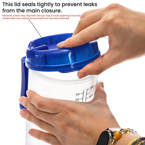 YIMITEE side measurement scale on the cup helps track daily intake