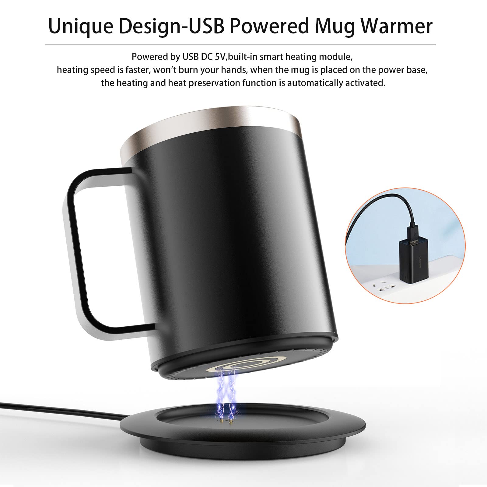 YIMUBREEZ mug lid with silicone seal for dustproof and leak prevention.