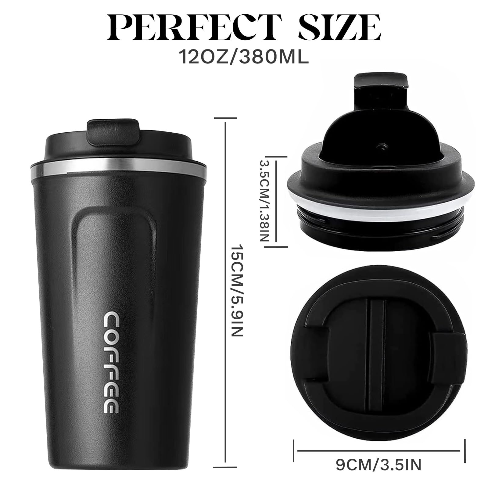 YINBAOGE mug with silicone sleeve for secure grip