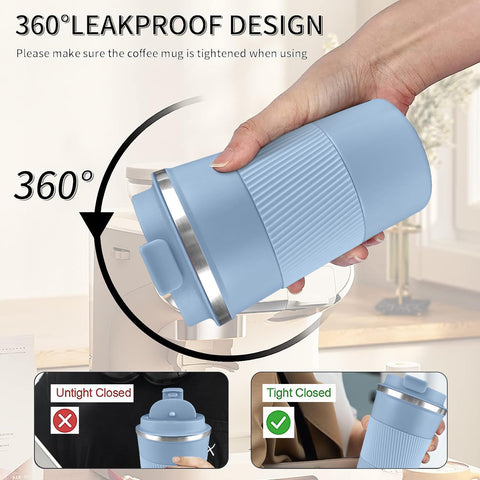 YINBAOGE car-cup-holder-friendly design fits in most vehicles.