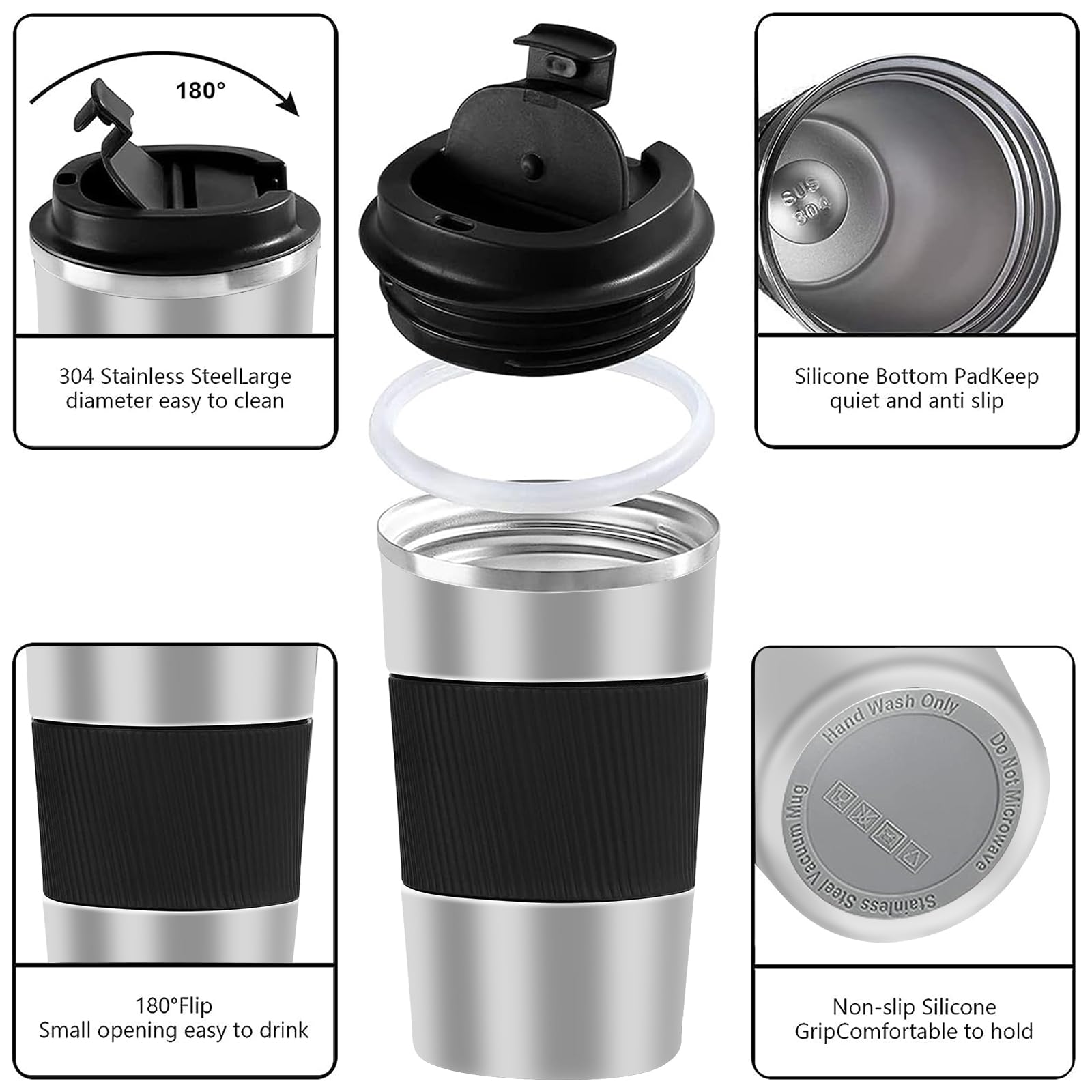 YINBAOGE spill-proof lid demonstrates reliable leak prevention for bags and commuting