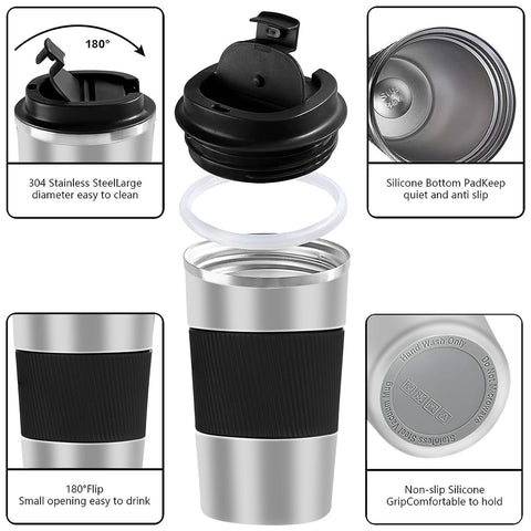 YINBAOGE spill-proof lid demonstrates reliable leak prevention for bags and commuting