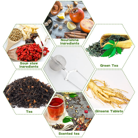 Yinder infuser handle design with anti-scald grip during pouring