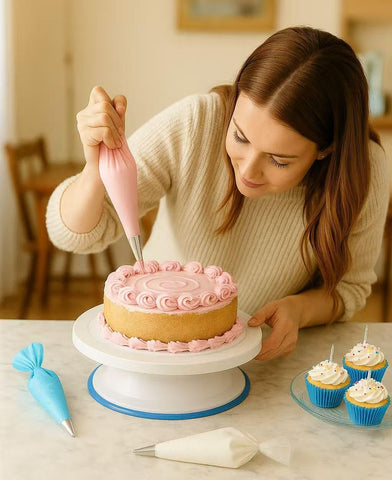 Yindess stainless steel spatulas for smooth, even icing