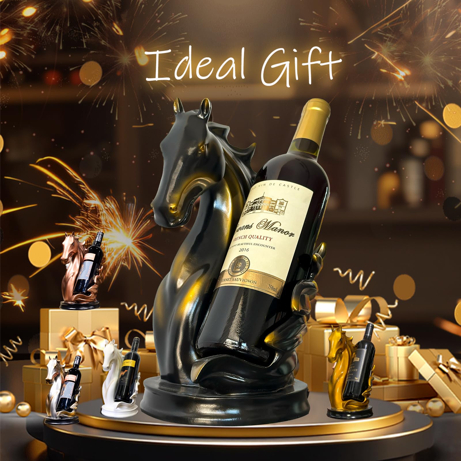 YINGAVERSAI home dining room wine rack horse decoration for living spaces