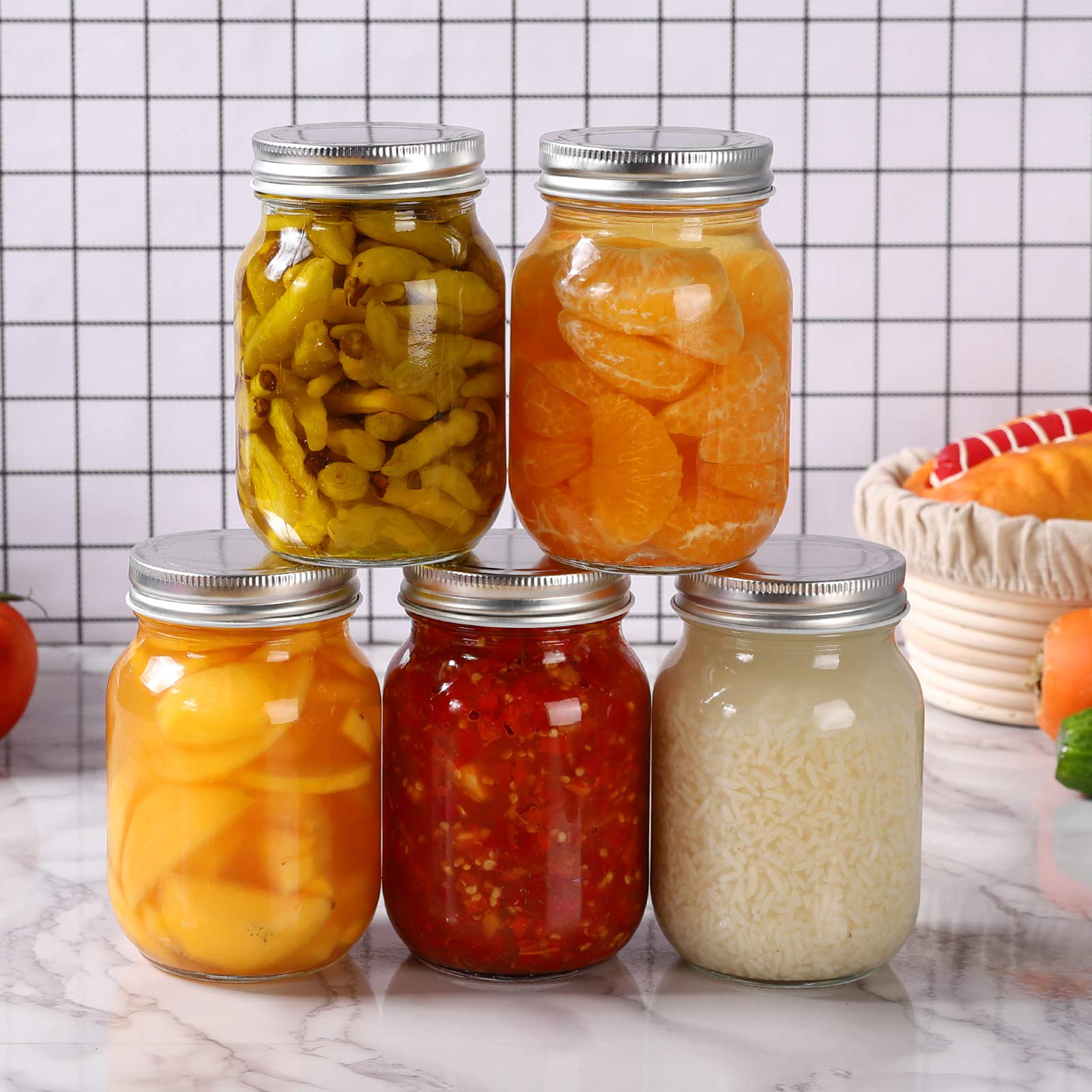 YINGERHUAN jar suitable for DIY crafts and gifting ideas with a clean look.