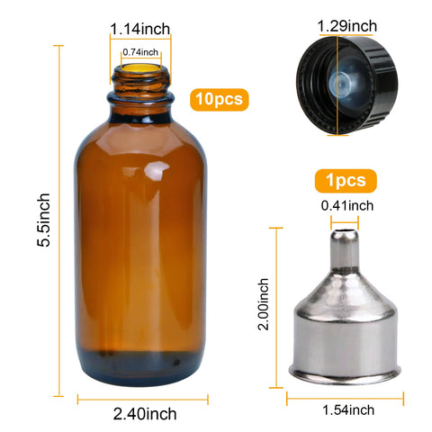 YINGERHUAN round Boston bottle design for easy storage and stylish display.