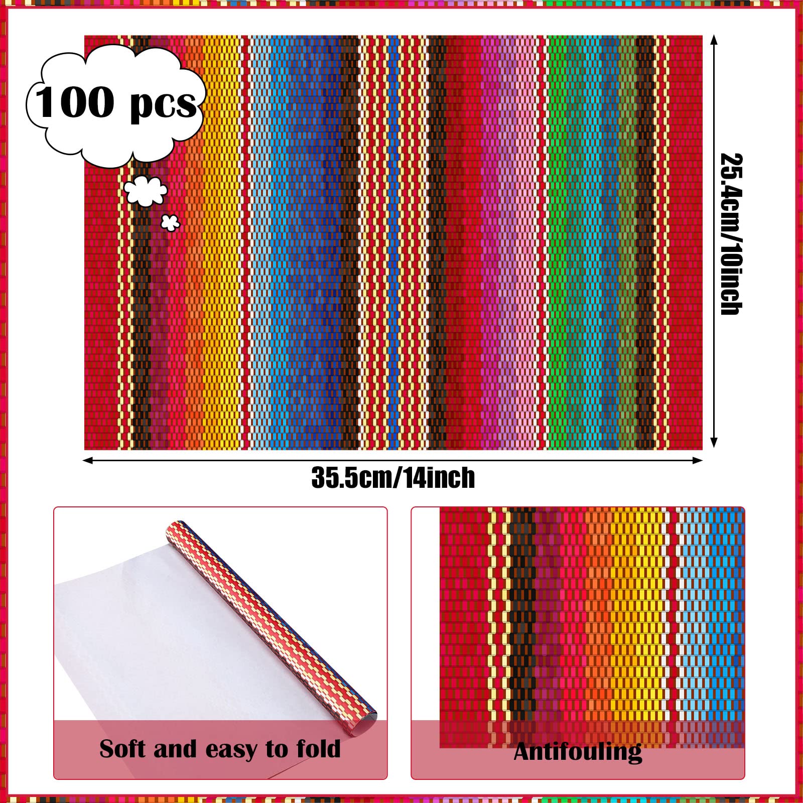 Yingzhao disposable mats provide quick setup and easy post-event disposal.