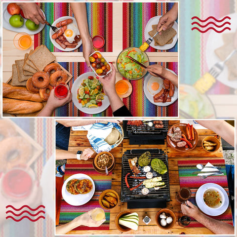 Yingzhao durable paper placemats stay soft and tear-resistant.