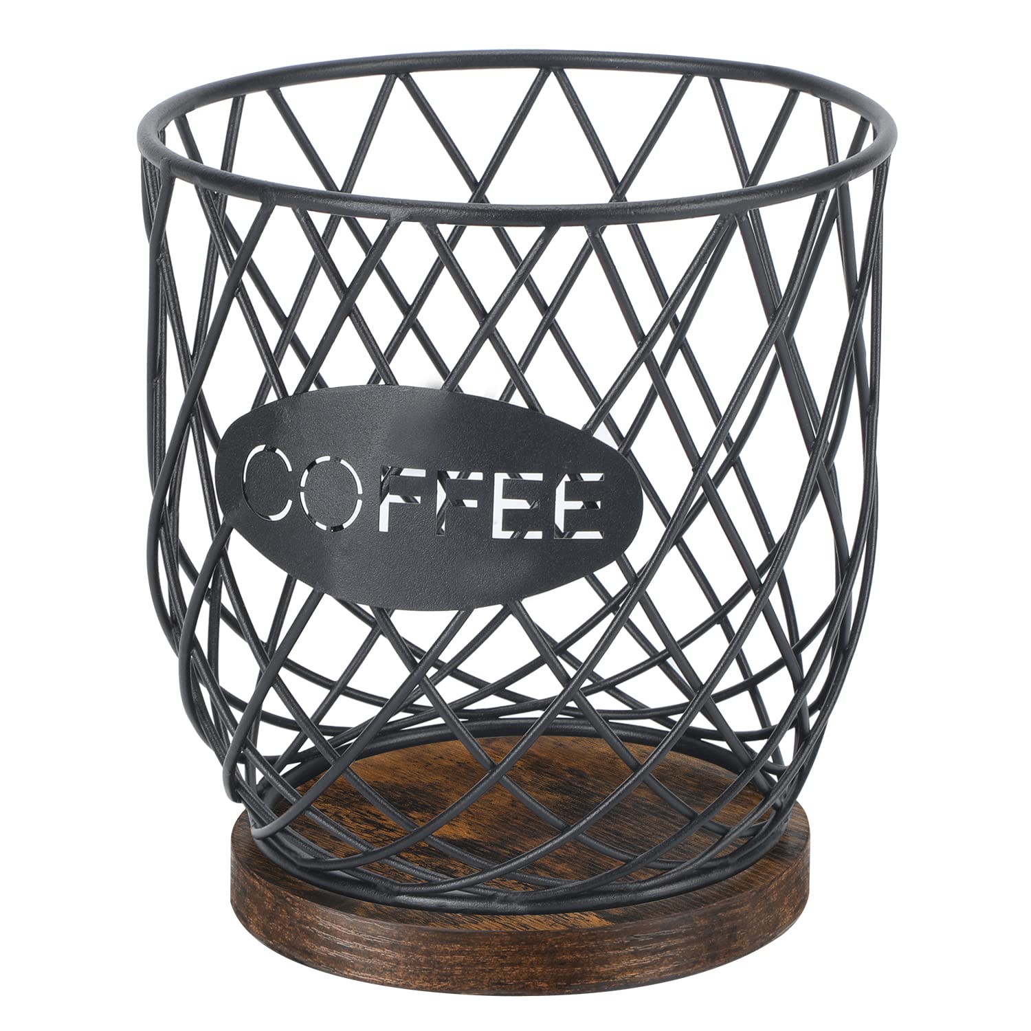 YINMIT K Cup Holder fits on desk or counter for easy access