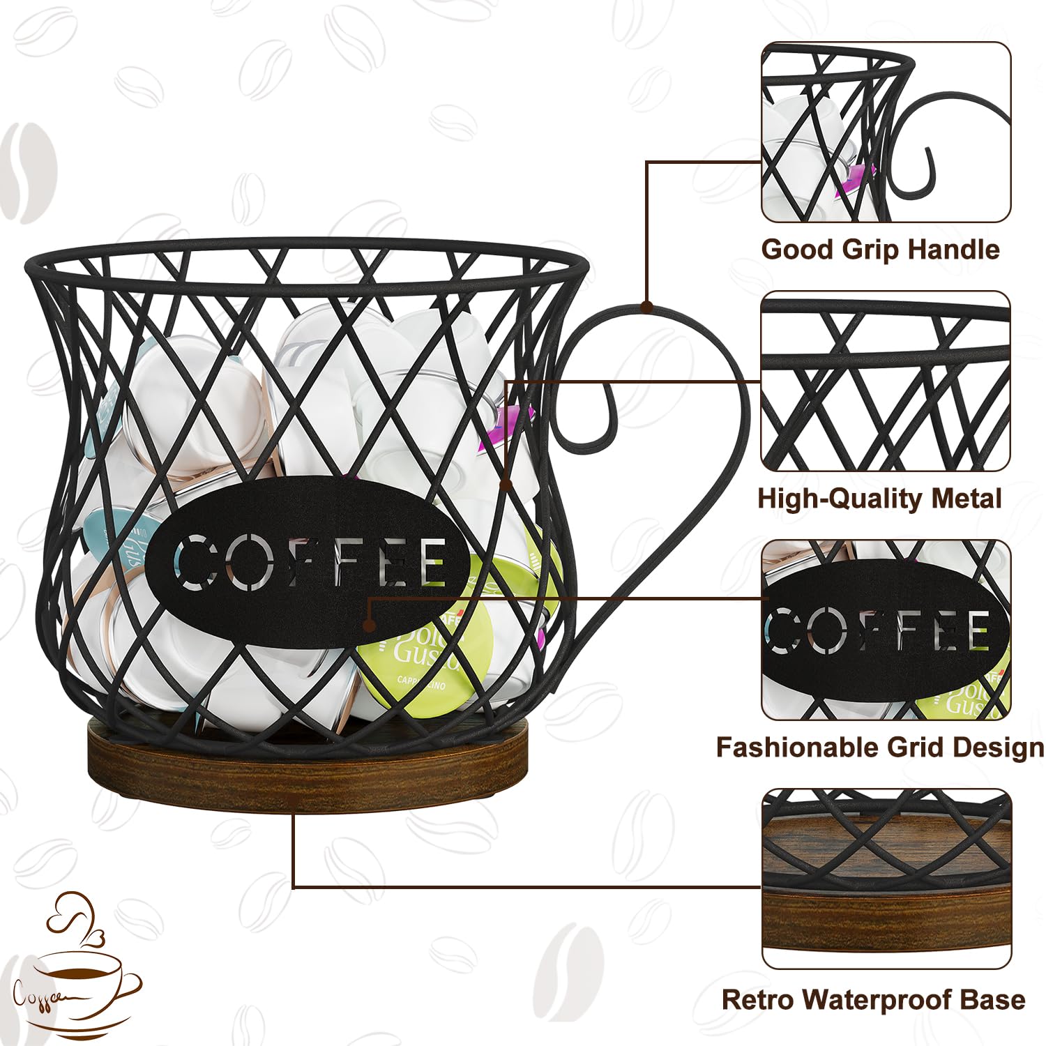 YINMIT K Cup Holder Organizer versatile storage for snacks