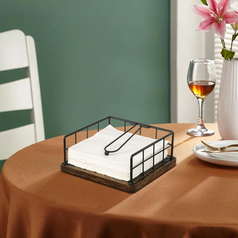 YINMIT multi-occasion napkin holder suits picnics, dinners, and cafés