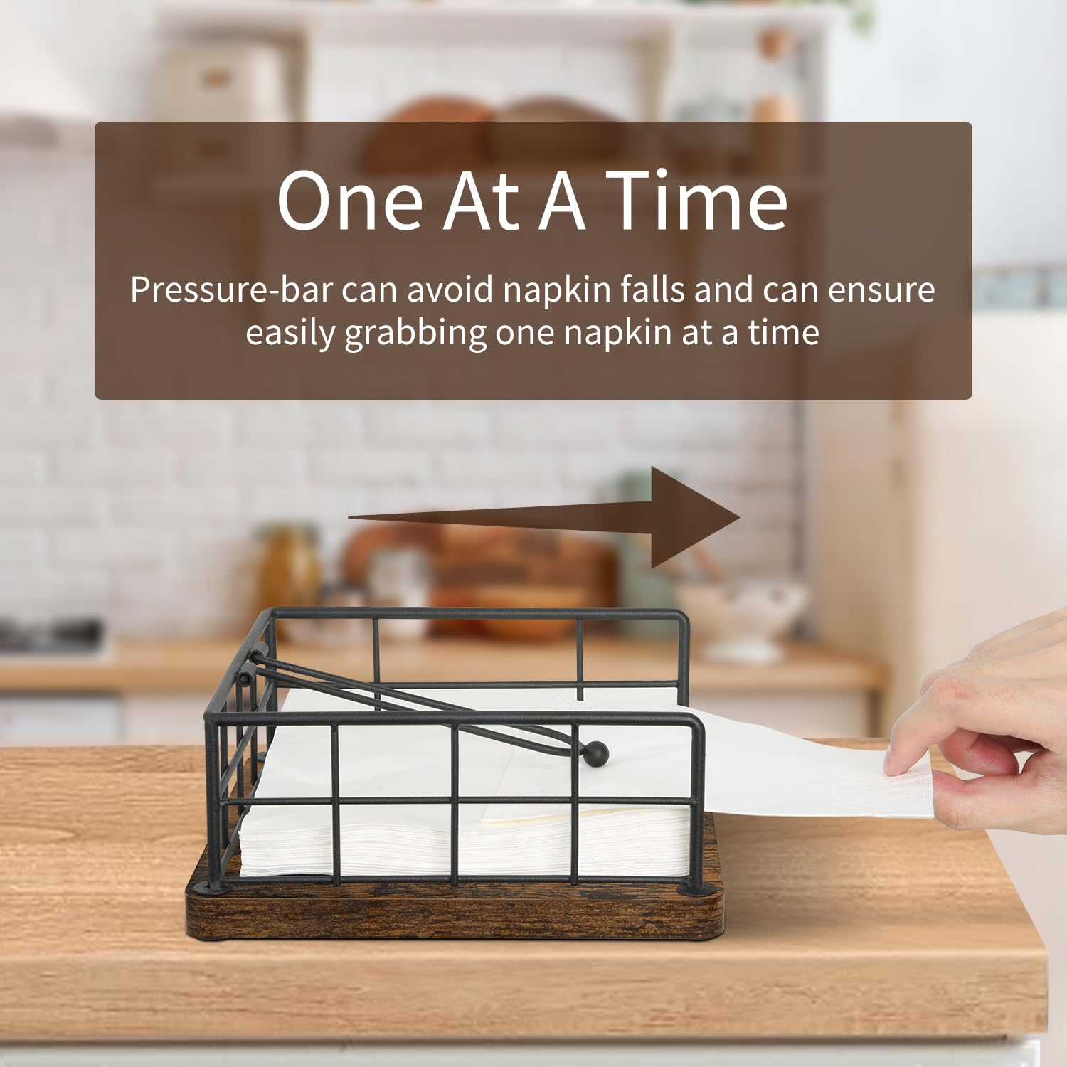 YINMIT vintage-style napkin holder adds classic charm to dining table