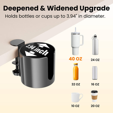 Yinqster anti-spill design protects the surface from condensation and leaks