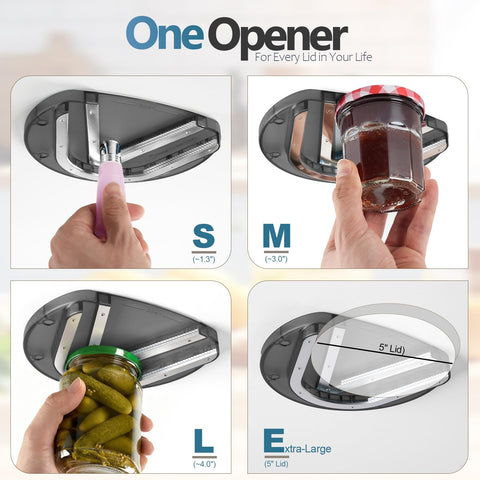 Yiortwo dual serrated teeth securely grip lids with less wrist strain.