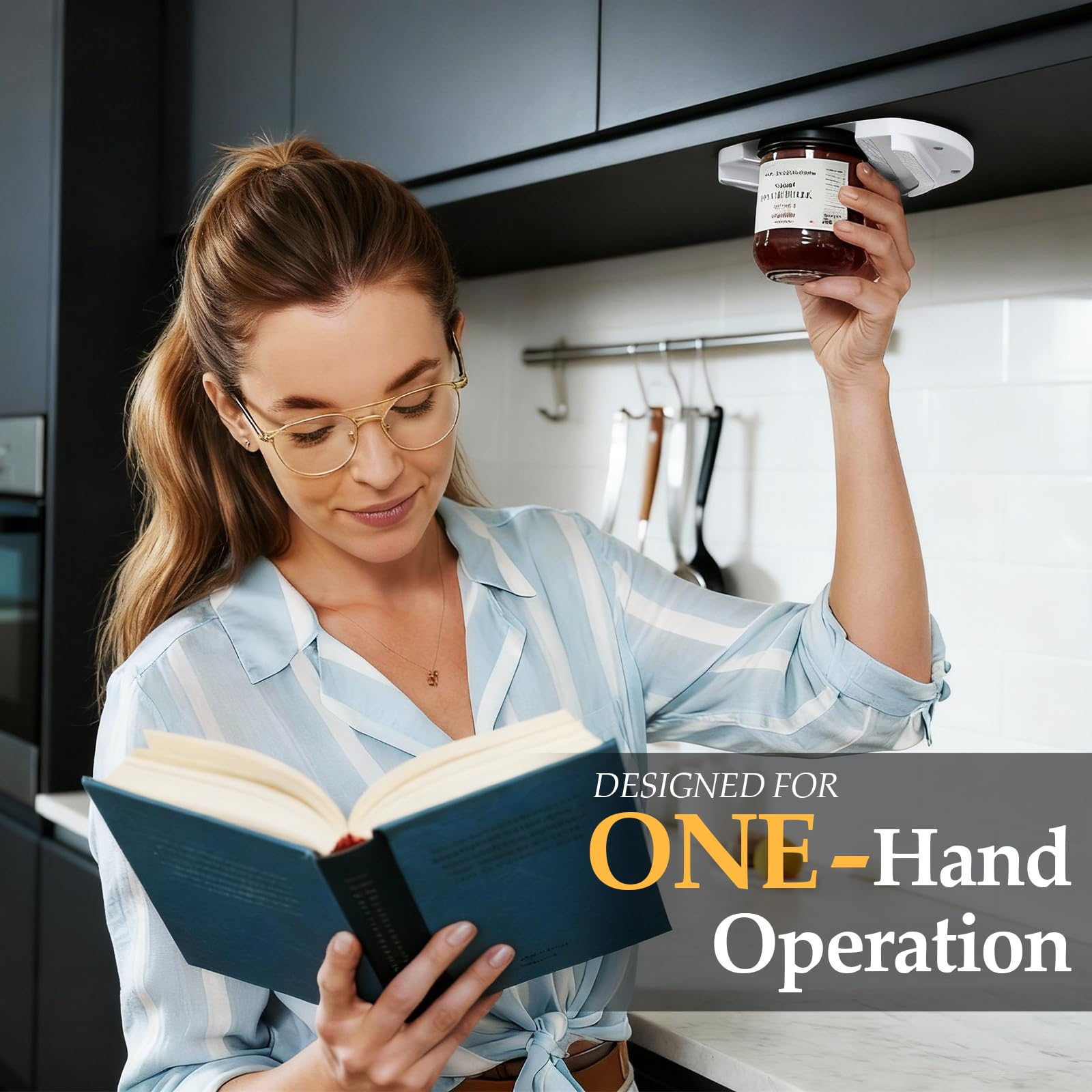 Yiortwo premium finish adds a high-end look to any kitchen